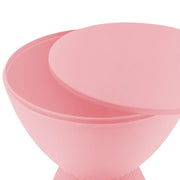 Boyd Storage Round Side End Table in Polypropylene Plastic - Elax Furniture