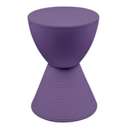 Boyd Storage Round Side End Table in Polypropylene Plastic - Elax Furniture