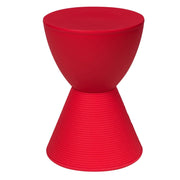 Boyd Storage Round Side End Table in Polypropylene Plastic - Elax Furniture