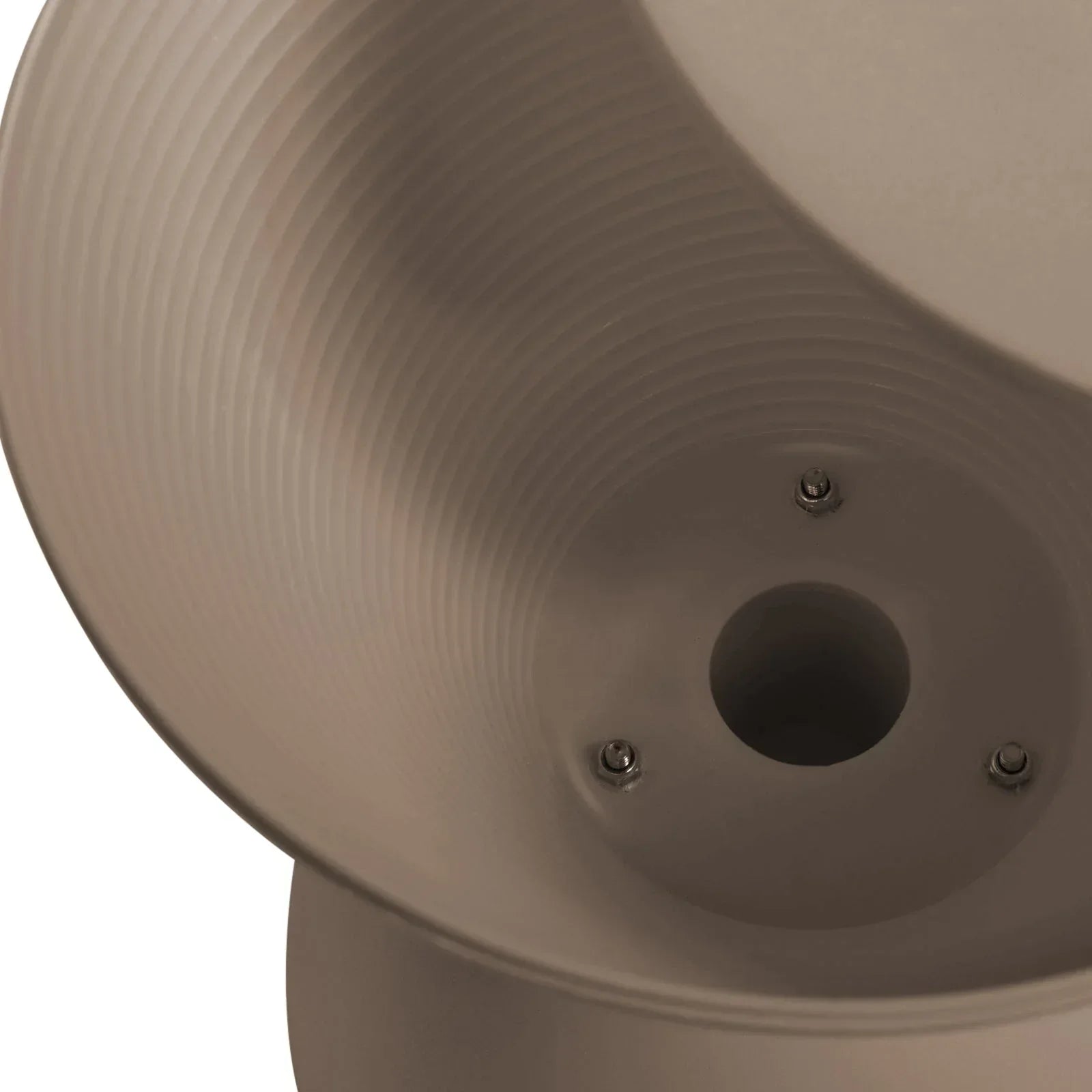 Boyd Storage Round Side End Table in Polypropylene Plastic - Elax Furniture