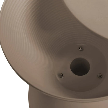 Boyd Storage Round Side End Table in Polypropylene Plastic - Elax Furniture