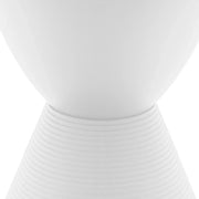 Boyd Storage Round Side End Table in Polypropylene Plastic - Elax Furniture