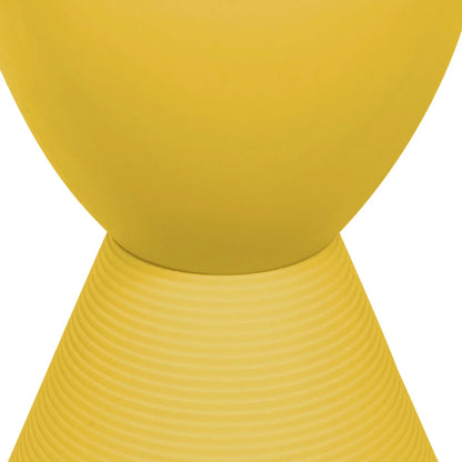 Boyd Storage Round Side End Table in Polypropylene Plastic - Elax Furniture