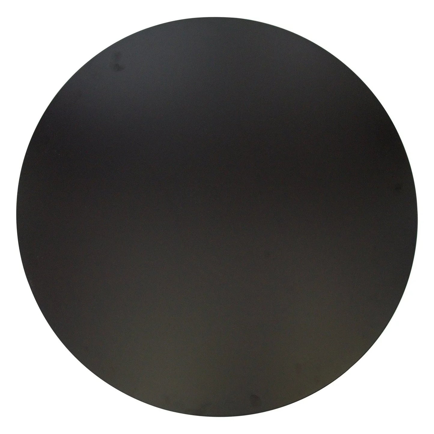 Bristol Modern Round Dining Table with Wood Top and Iron Pedestal Base - Elax Furniture