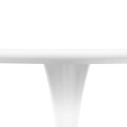 Bristol 32" Round Dining Table with Wood Top and Iron Pedestal Base - Elax Furniture