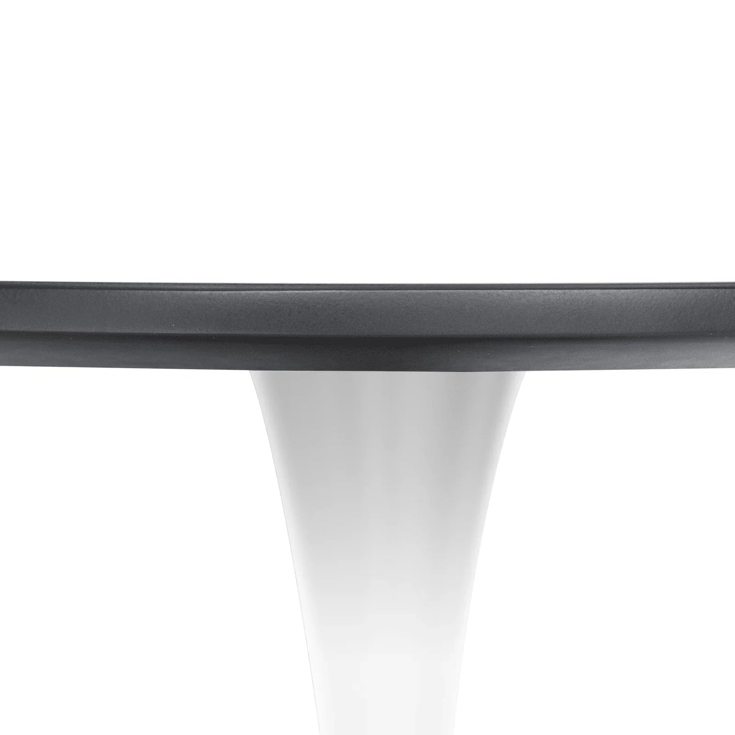 Bristol Modern Round Dining Table with Wood Top and Iron Pedestal Base - Elax Furniture