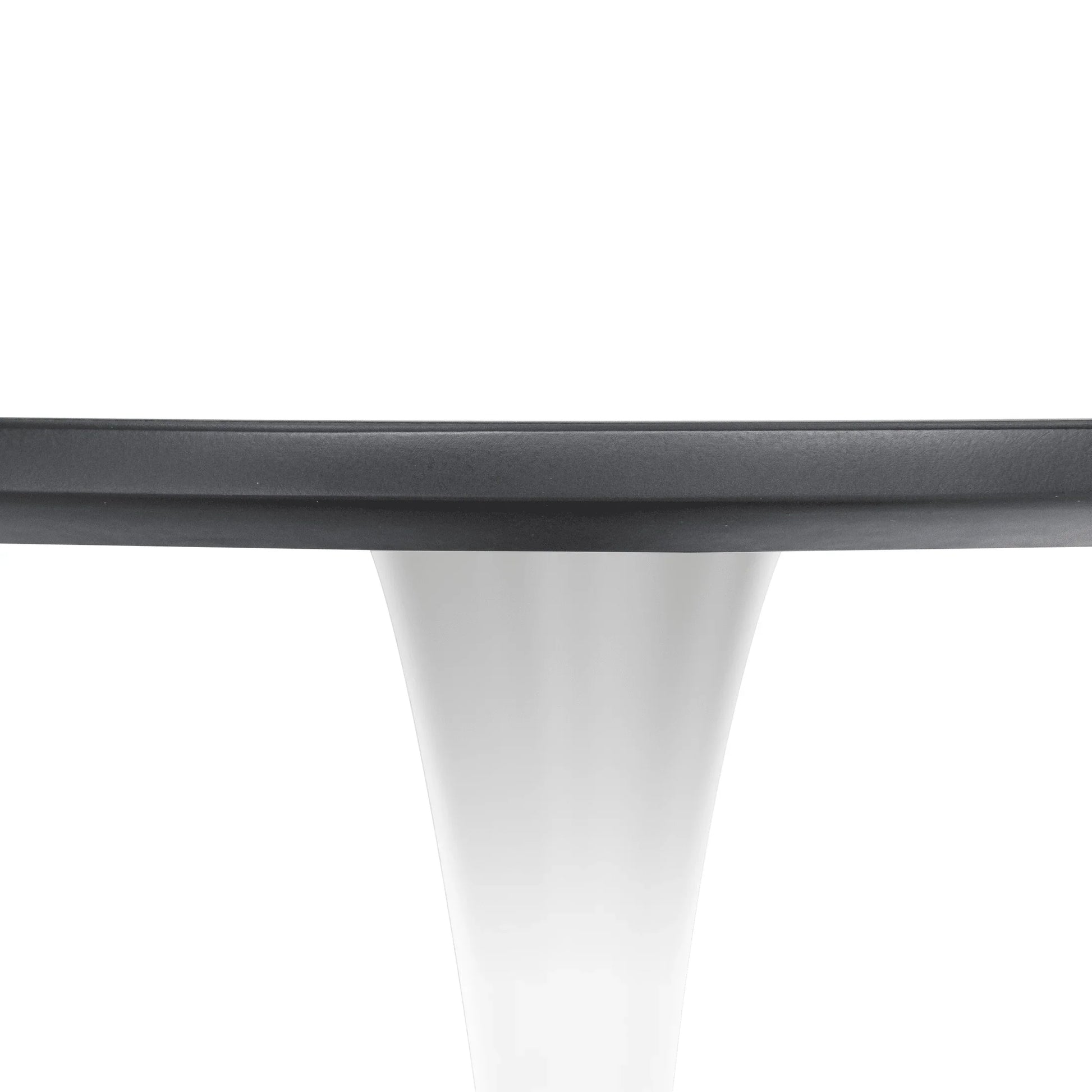 Bristol Modern Round Dining Table with Wood Top and Iron Pedestal Base - Elax Furniture