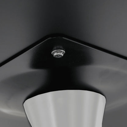 Bristol Modern Round Dining Table with Wood Top and Iron Pedestal Base - Elax Furniture