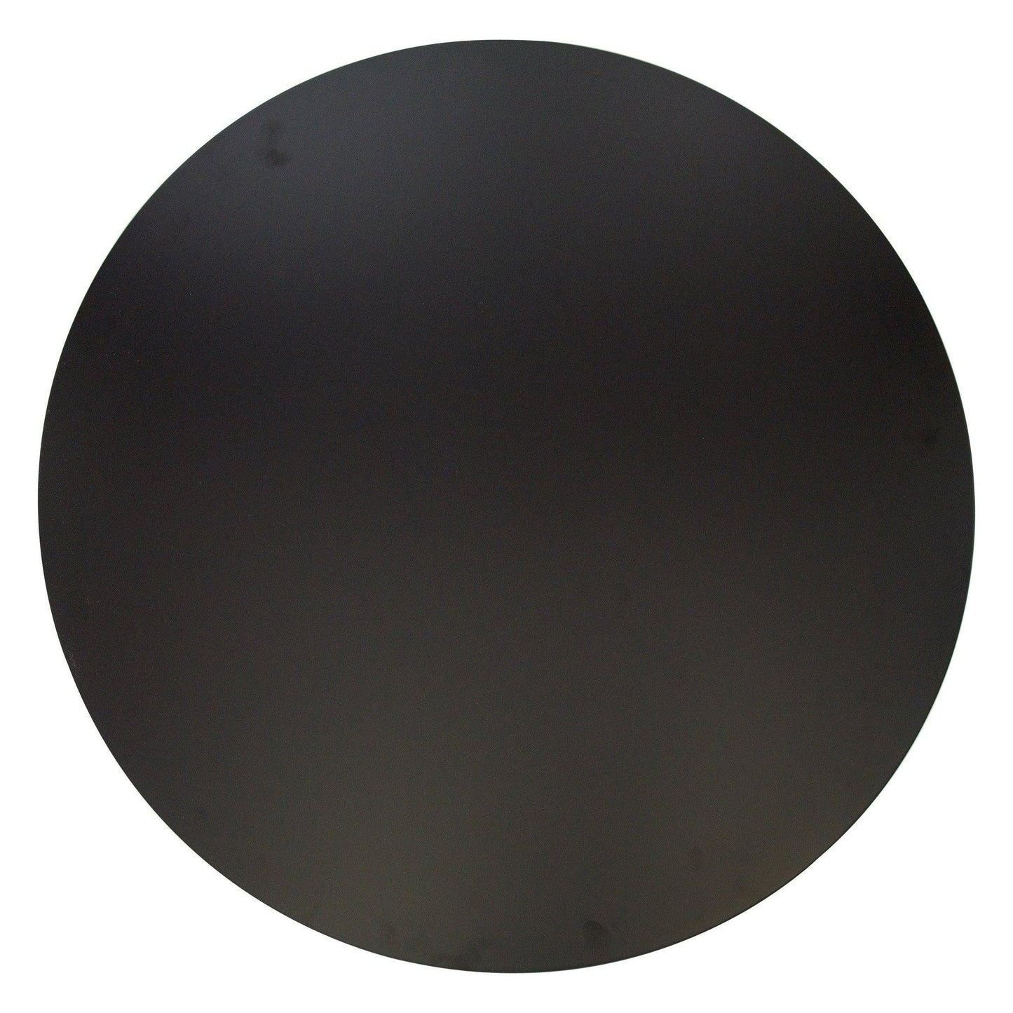 Bristol Modern Round Dining Table with Wood Top and Iron Pedestal Base - Elax Furniture