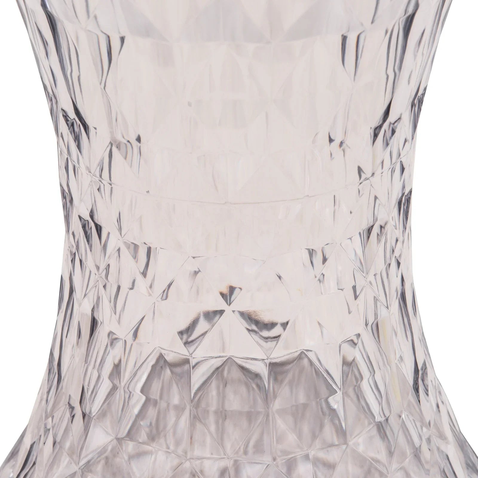 Clio Plastic Side Table with a Diamond Shape Design - Elax Furniture