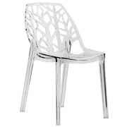Cornelia Modern ABS Plastic Dining Side Chair - Elax Furniture