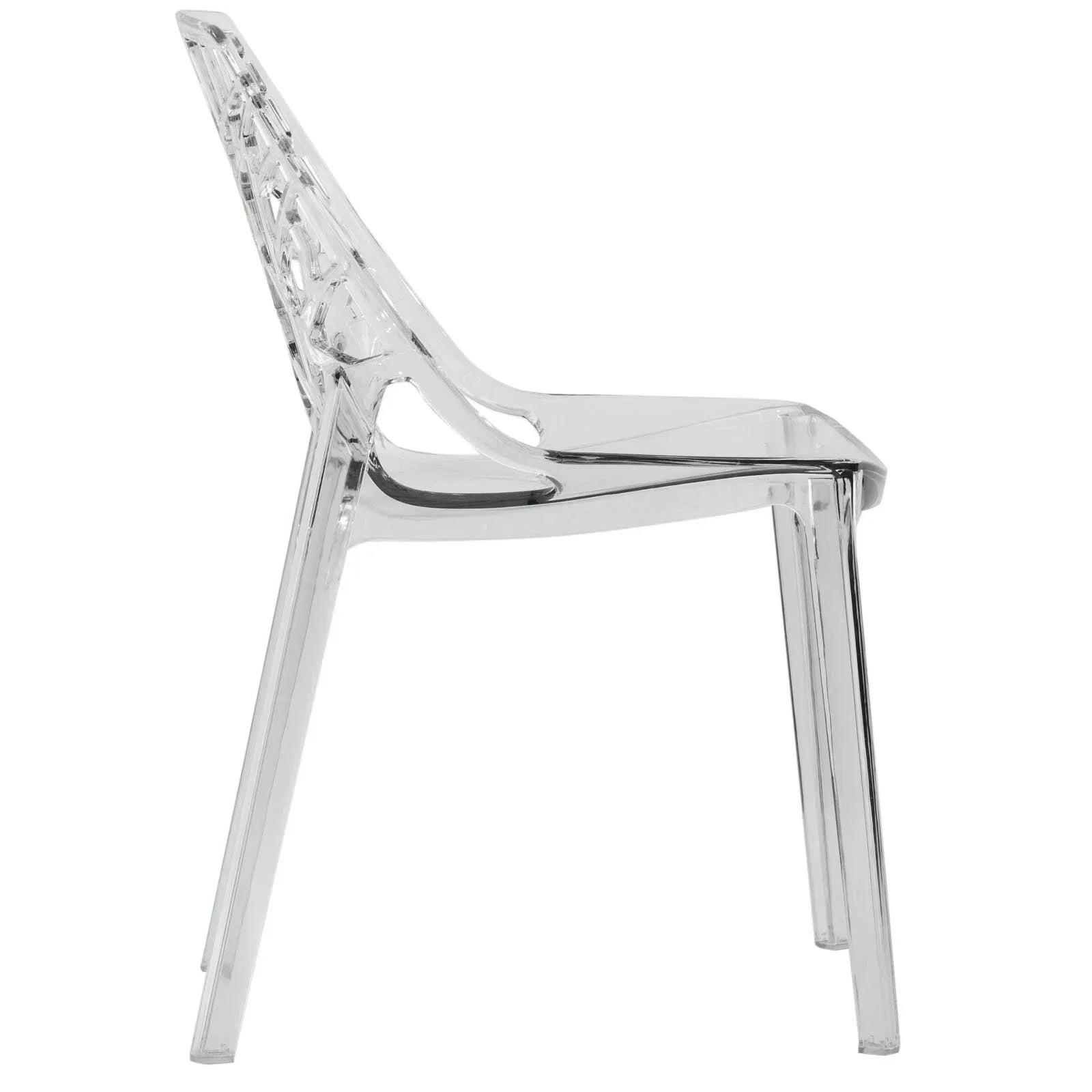 Cornelia Modern ABS Plastic Dining Side Chair - Elax Furniture