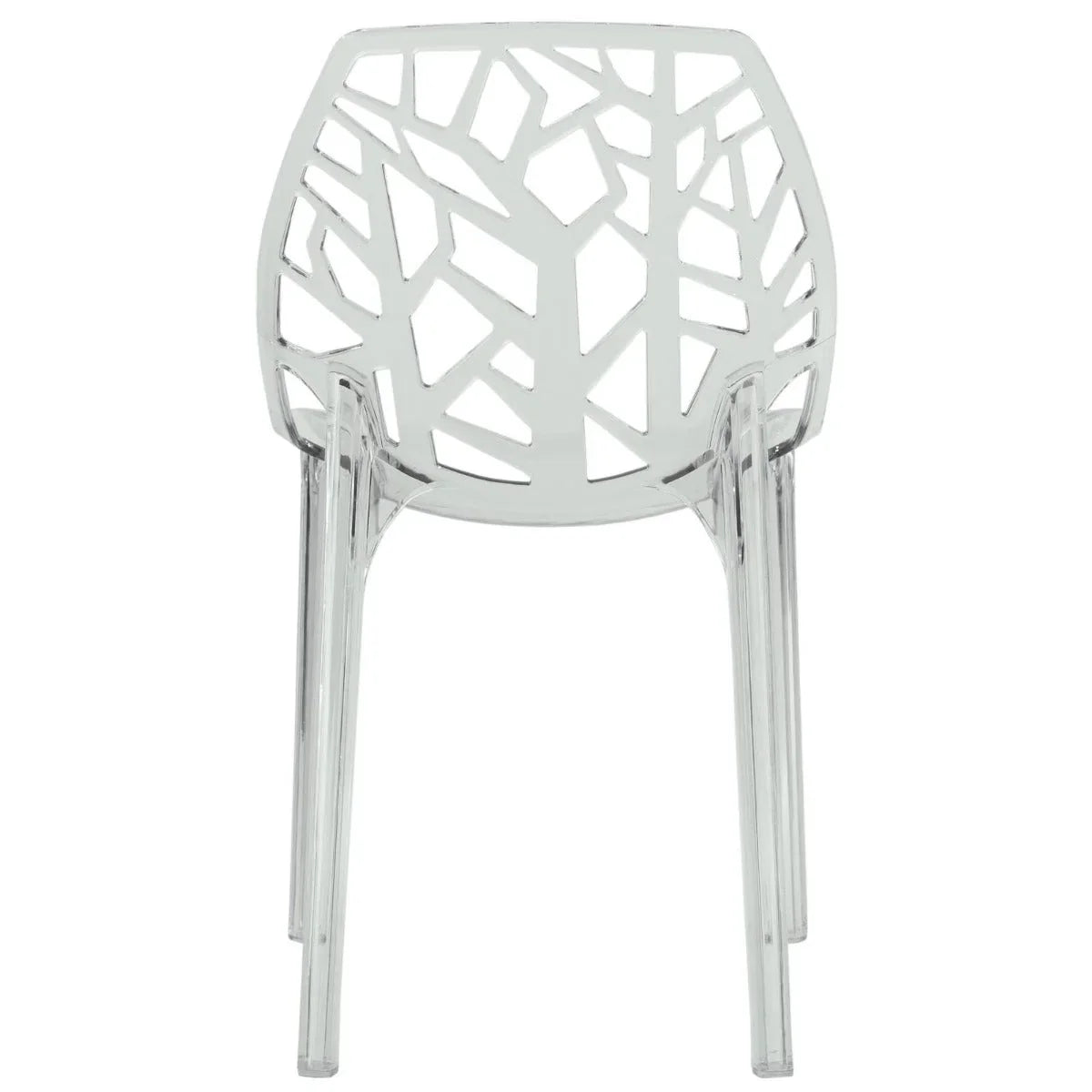 Cornelia Modern Dining Chair ABS Plastic Side Chair, Set of 4 - Elax Furniture