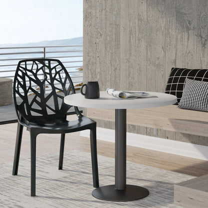 Cornelia Modern ABS Plastic Dining Side Chair - Elax Furniture