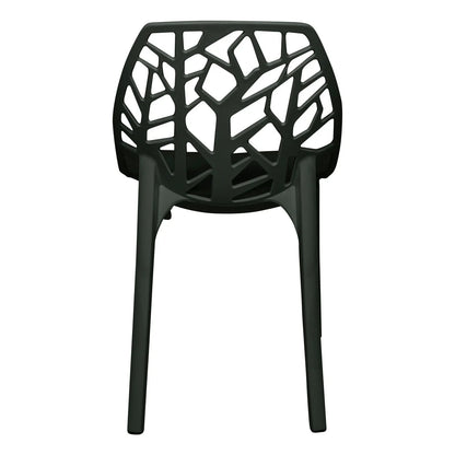 Cornelia Modern ABS Plastic Dining Side Chair - Elax Furniture