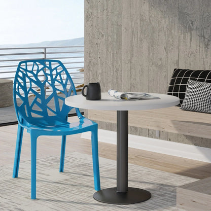 Cornelia Modern ABS Plastic Dining Side Chair - Elax Furniture