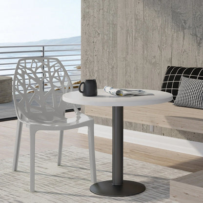 Cornelia Modern ABS Plastic Dining Side Chair - Elax Furniture