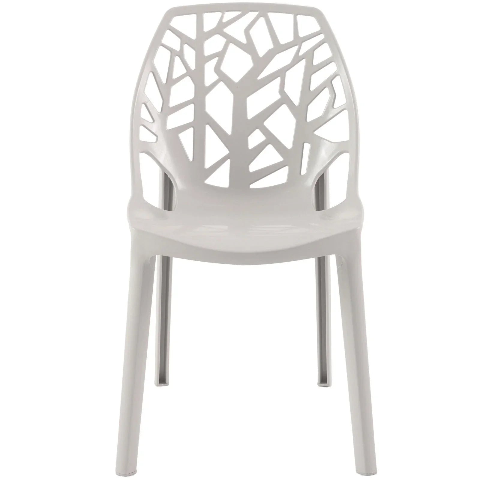 Cornelia Modern ABS Plastic Dining Side Chair - Elax Furniture