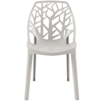 Cornelia Modern ABS Plastic Dining Side Chair - Elax Furniture