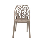 Cornelia Modern ABS Plastic Dining Side Chair - Elax Furniture