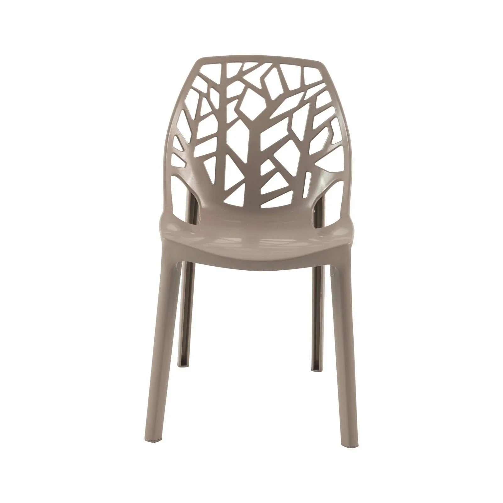 Cornelia Modern ABS Plastic Dining Side Chair - Elax Furniture