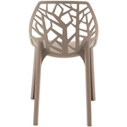 Cornelia Modern ABS Plastic Dining Side Chair - Elax Furniture