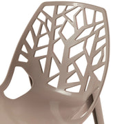 Cornelia Modern ABS Plastic Dining Side Chair - Elax Furniture