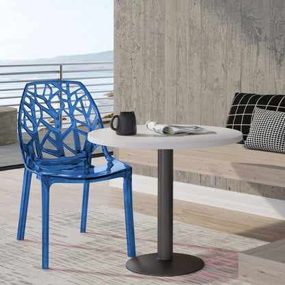 Cornelia Modern ABS Plastic Dining Side Chair - Elax Furniture