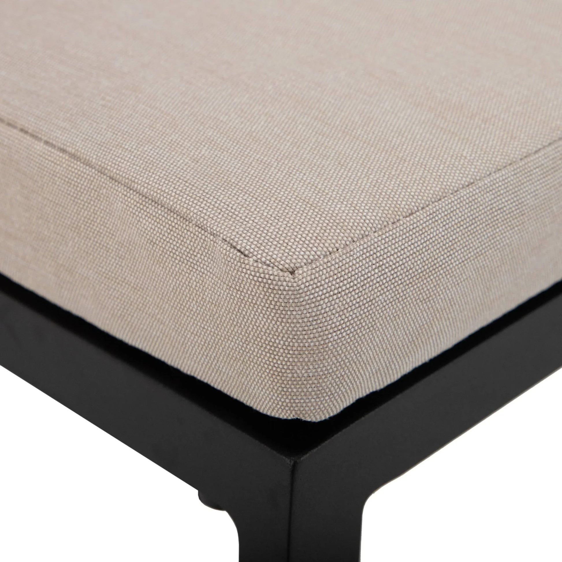 Chelsea Modern Patio Bar Chair in Powder-Coated Aluminum with Removable Cushion - Elax Furniture