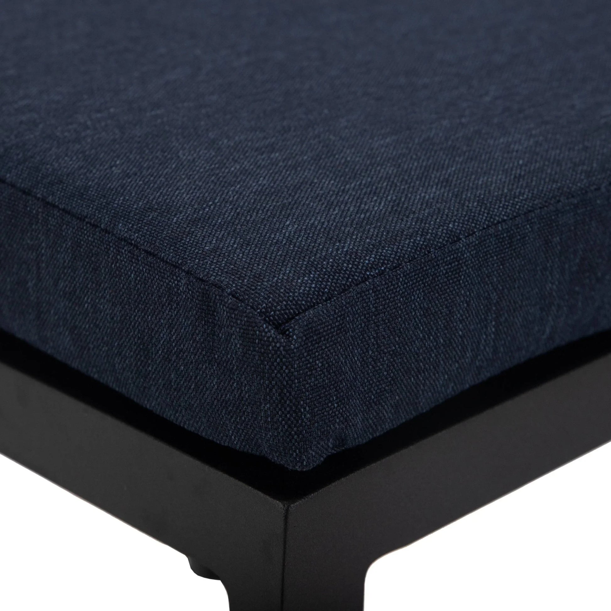 Chelsea Modern Patio Bar Chair in Powder-Coated Aluminum with Removable Cushion - Elax Furniture