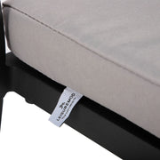Chelsea Modern Patio Bar Chair in Powder-Coated Aluminum with Removable Cushion - Elax Furniture