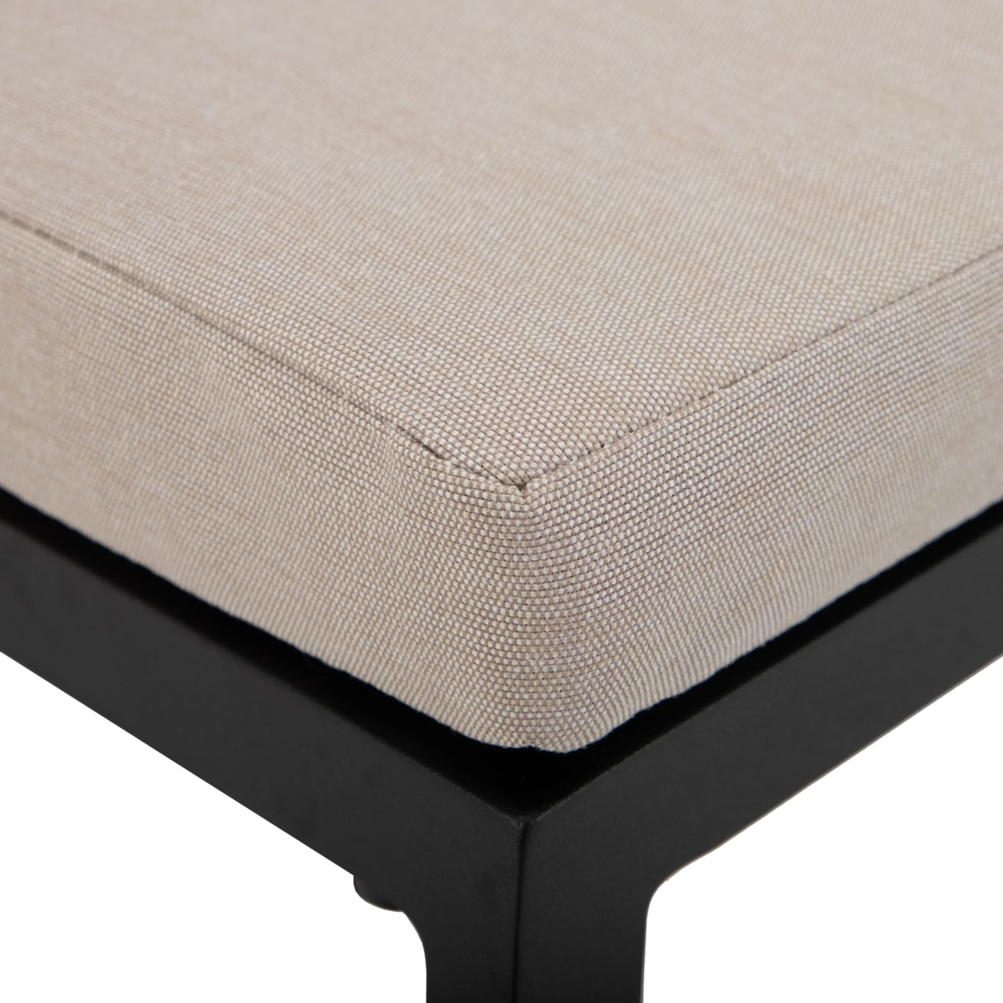 Chelsea 7-Piece Patio Bar Set: Aluminum Fire Pit Table with Tank Holder & 6 Barstools with Cushions - Elax Furniture