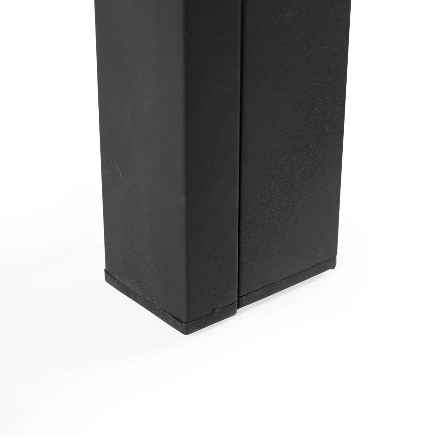 Chelsea 9-Piece Modern Outdoor Dining Set in Black Aluminum with Removable Cushions - Elax Furniture