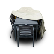 Mid-Century Modern Chelsea Rectangular Outdoor Furniture Rain Cover for 63" and 87" Patio Dining Set - Elax Furniture