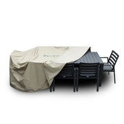 Mid-Century Modern Chelsea Rectangular Outdoor Furniture Rain Cover for 63" and 87" Patio Dining Set - Elax Furniture