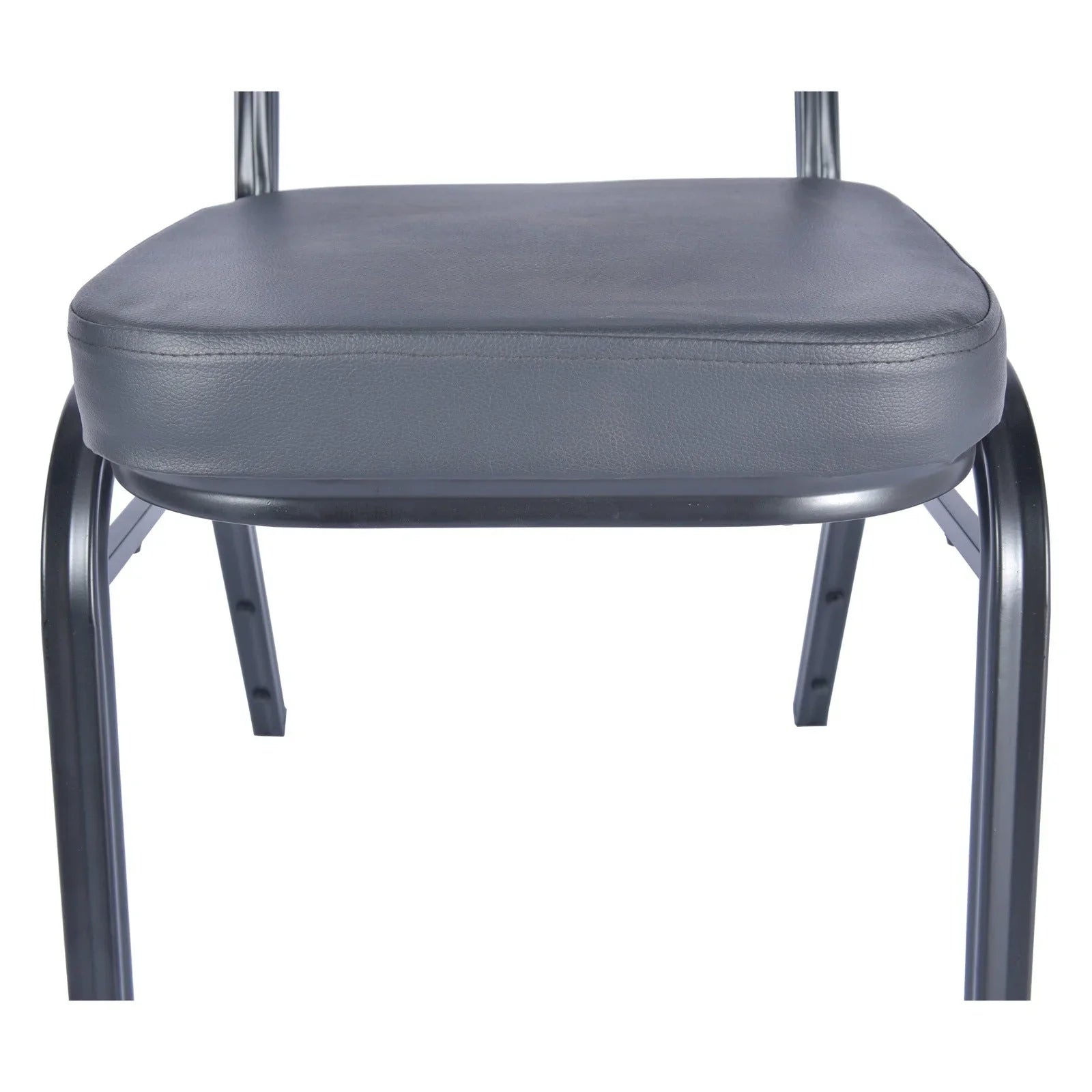 Cove Modern Stackable Banquet Chair with Black Powder Coated Steel Frame - Elax Furniture