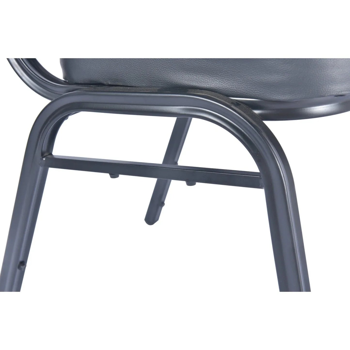 Cove Modern Stackable Banquet Chair with Black Powder Coated Steel Frame - Elax Furniture