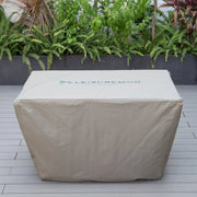 Chelsea Waterproof Fabric Rectangle Fire Pit Table Cover - Elax Furniture