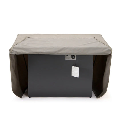 Chelsea Waterproof Fabric Rectangle Fire Pit Table Cover - Elax Furniture