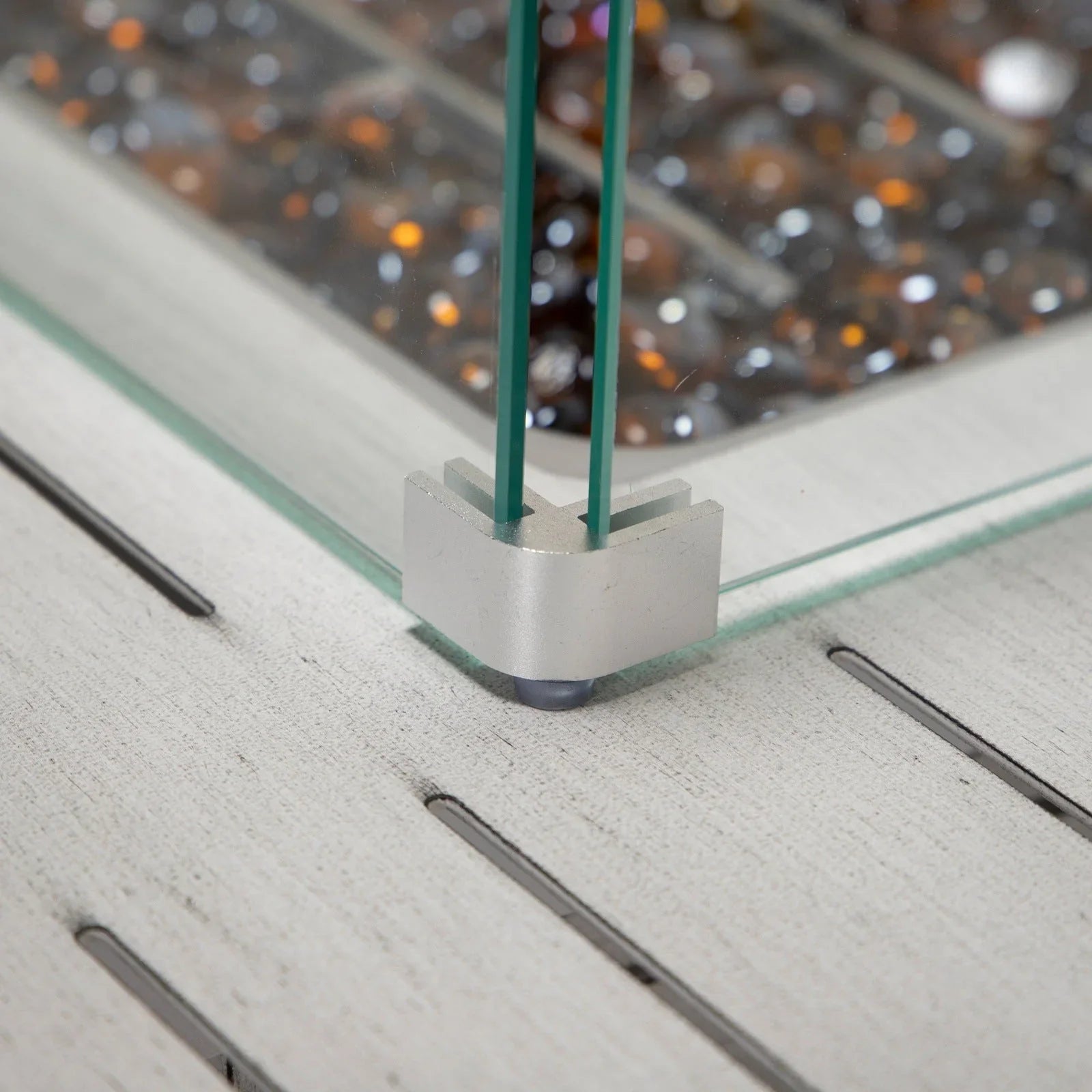 Chelsea Patio Modern Black Aluminum Propane Fire Pit Table - Elax Furniture