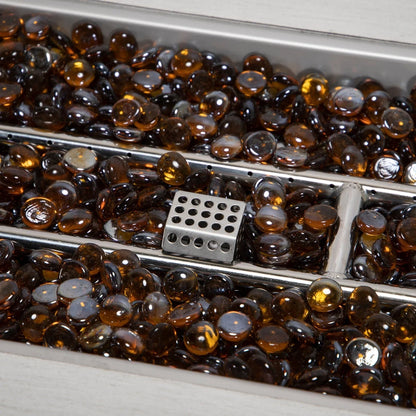 Chelsea Patio Modern Black Aluminum Propane Fire Pit Table - Elax Furniture