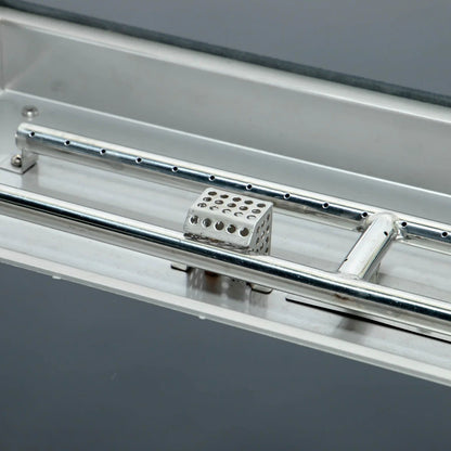 Mace Patio Modern Wicker Propane Fire Pit Table - Elax Furniture