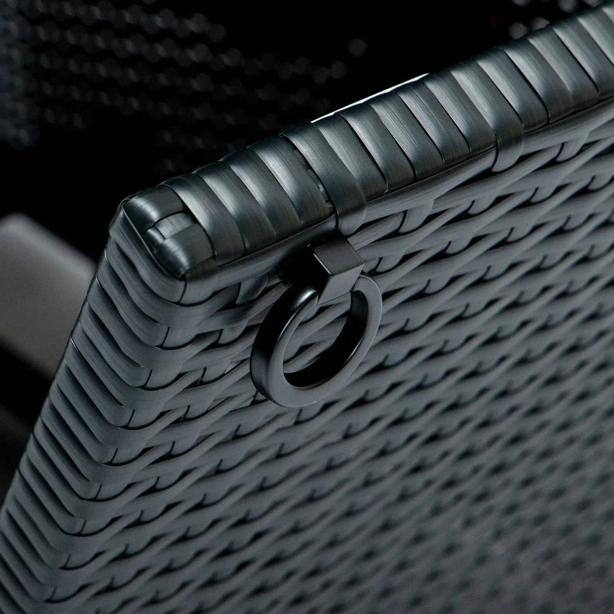 Mace Patio Modern Wicker Propane Fire Pit Table - Elax Furniture