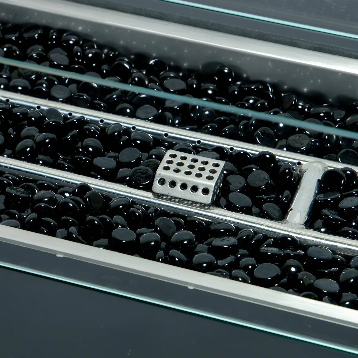 Mace Patio Modern Wicker Propane Fire Pit Table - Elax Furniture