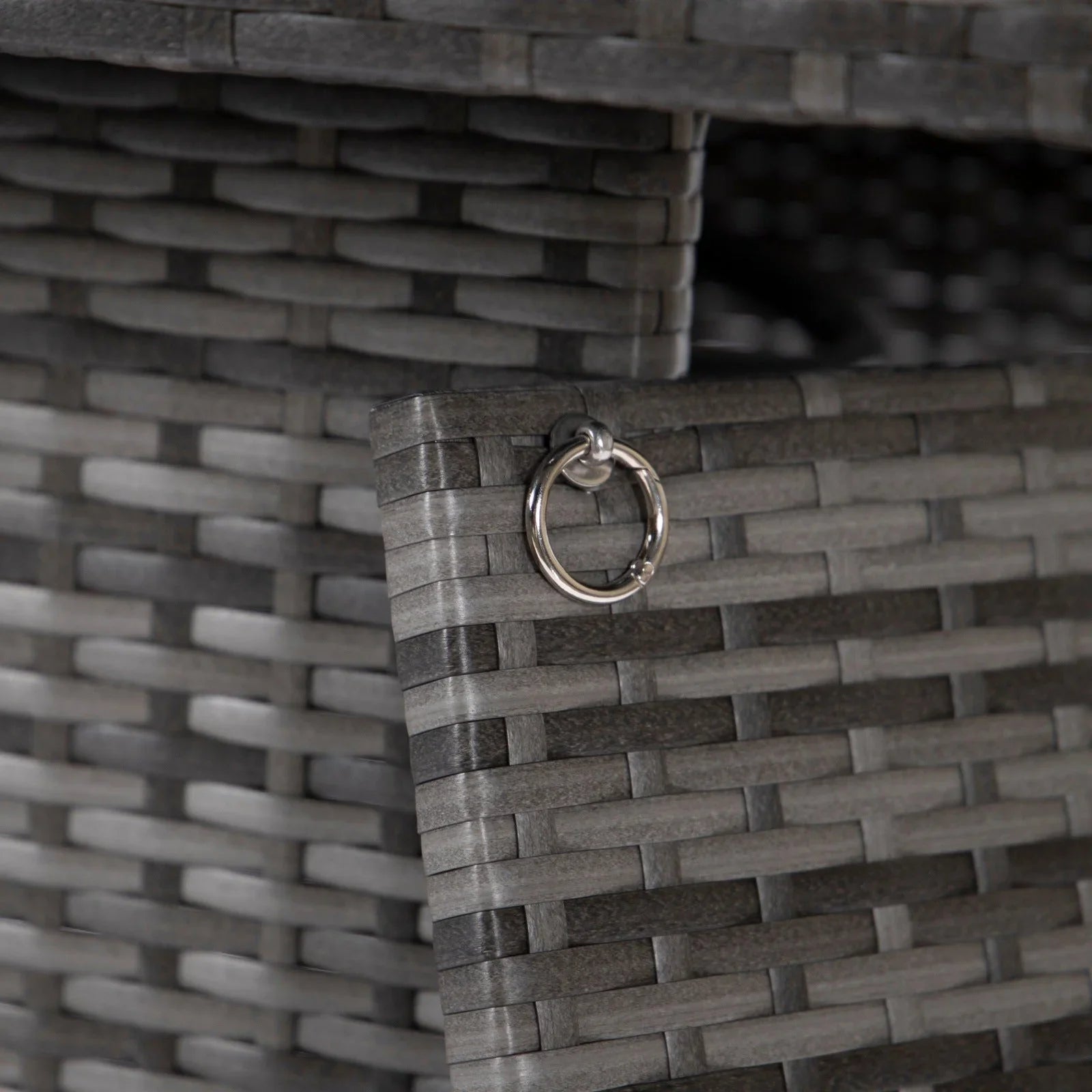 Mace Patio Modern Wicker Propane Fire Pit Table - Elax Furniture