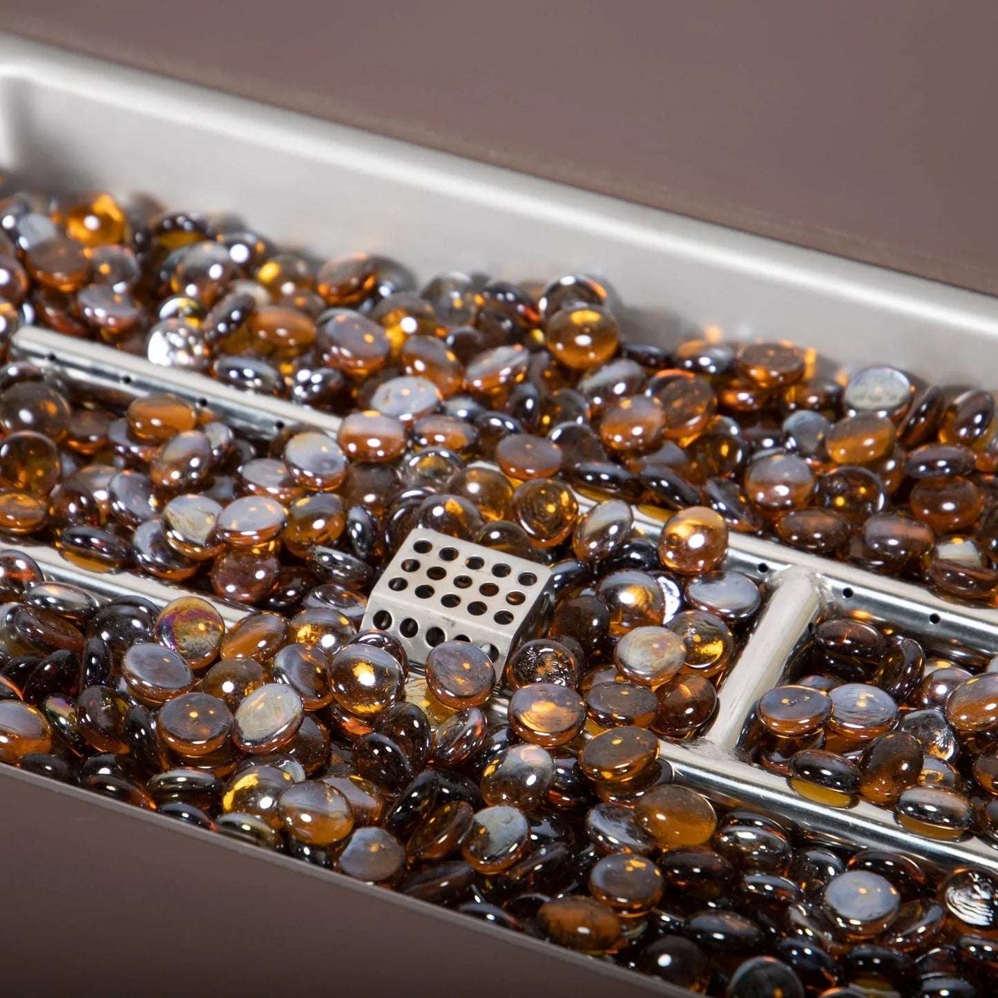 Mace Patio Modern Wicker Propane Fire Pit Table - Elax Furniture