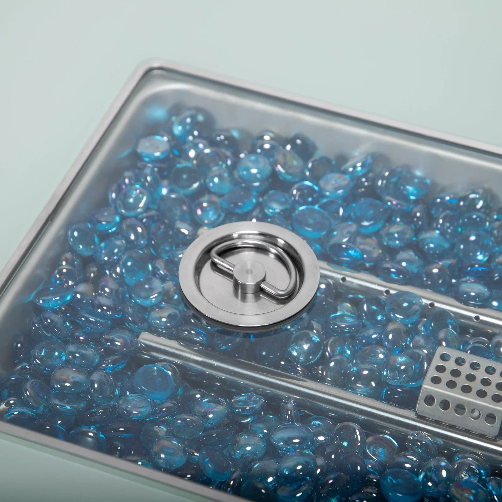 Mace Patio Modern Wicker Propane Fire Pit Table - Elax Furniture