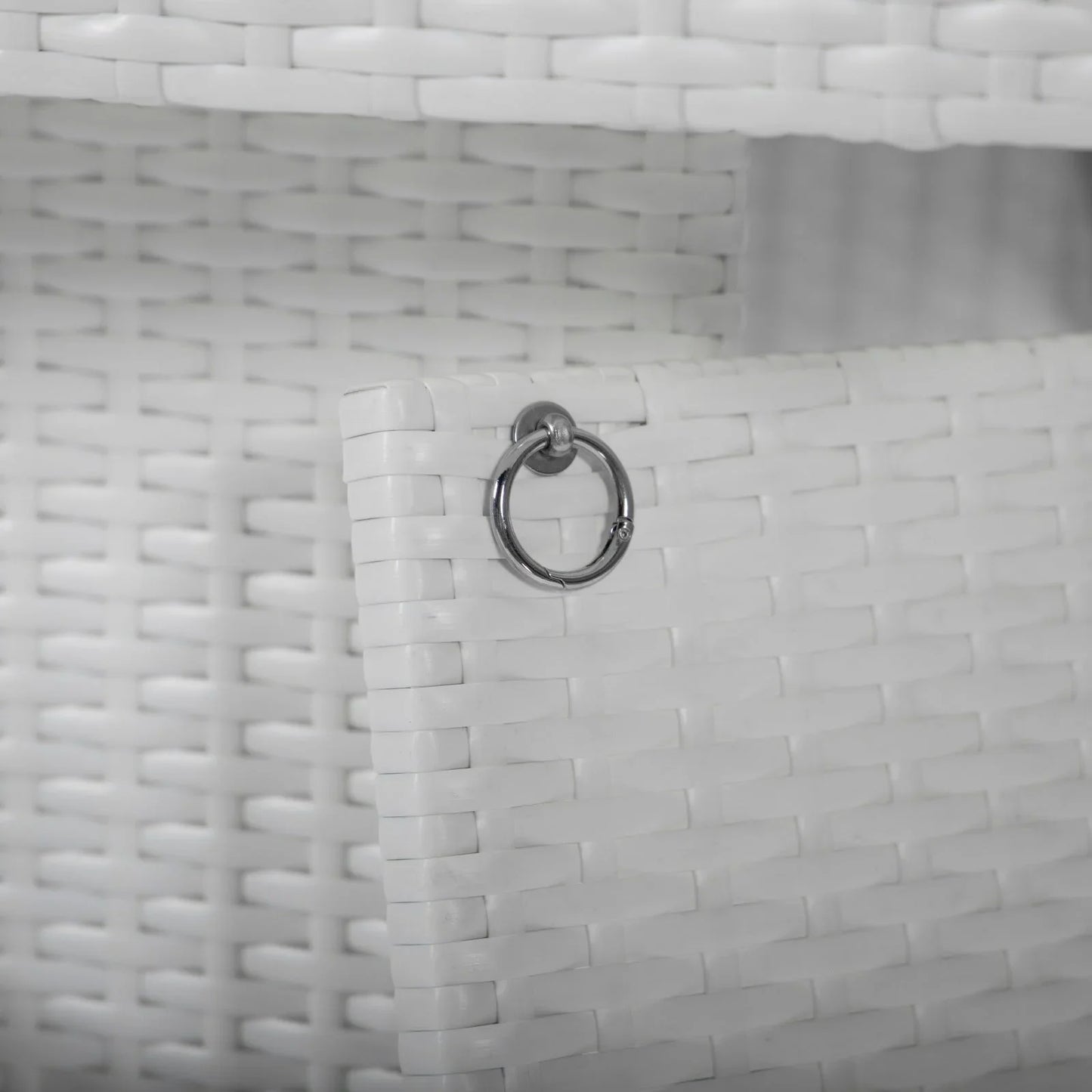 Mace Patio Modern Wicker Propane Fire Pit Table - Elax Furniture