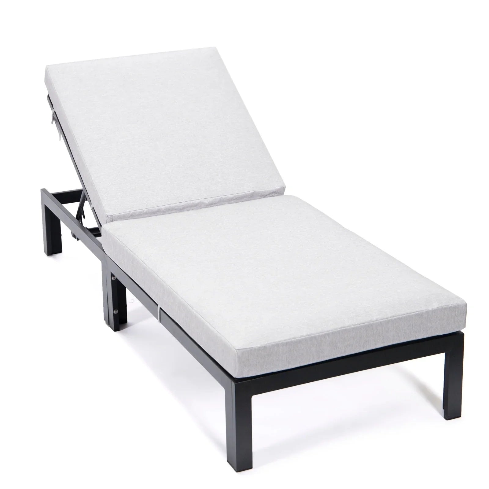 Chelsea Modern Outdoor Chaise Lounge Chair With Cushions Set of 2 - Elax Furniture