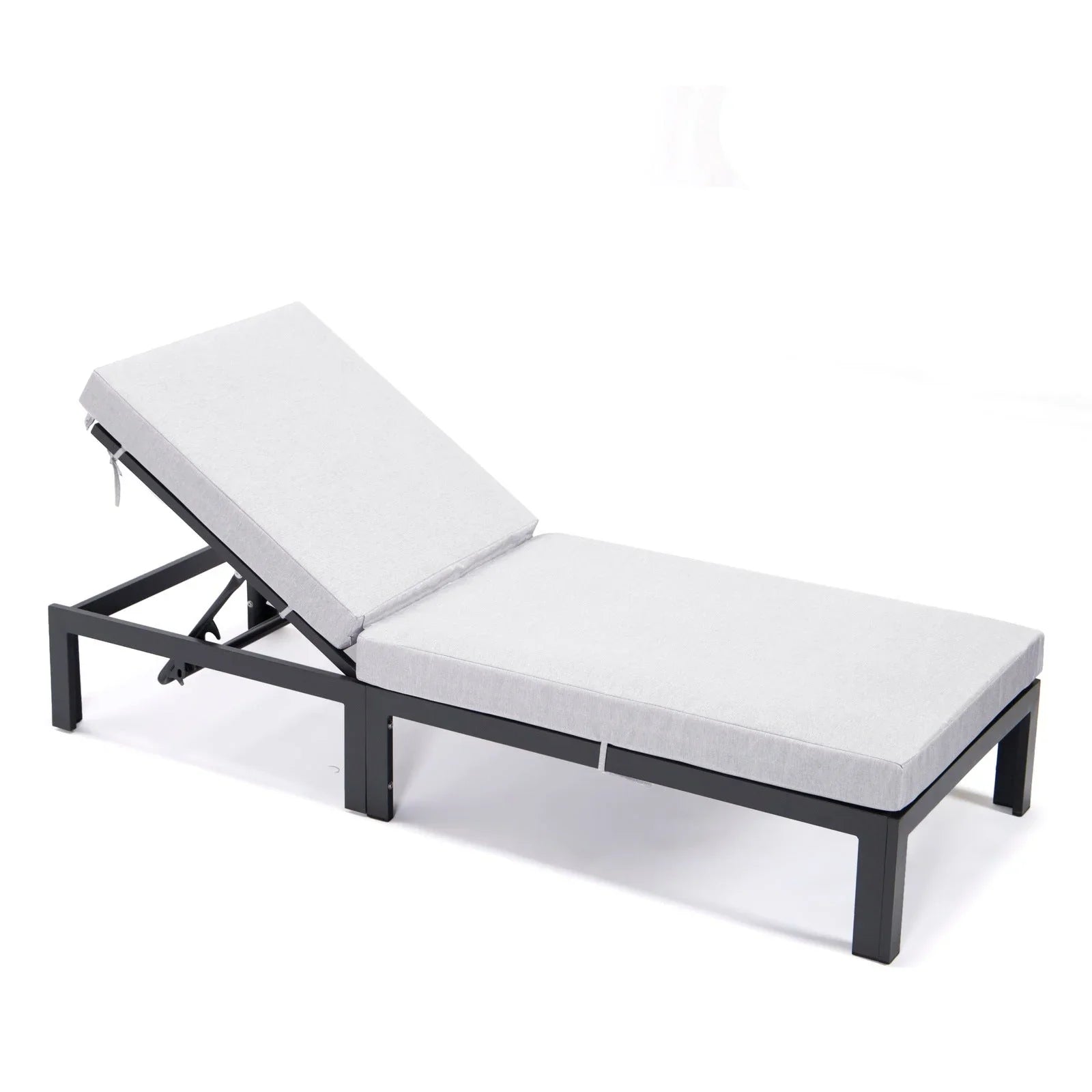 Chelsea Modern Outdoor Chaise Lounge Chair With Cushions Set of 2 - Elax Furniture